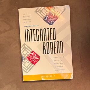 Integrated Korean Beginning 2 Textbook